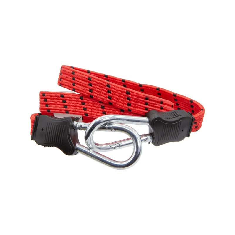 900mm Flat D-Ring Bungee Heavy Duty 44133 | Heavy-Duty Elastic with Snap Hooks for Secure Load Lashing